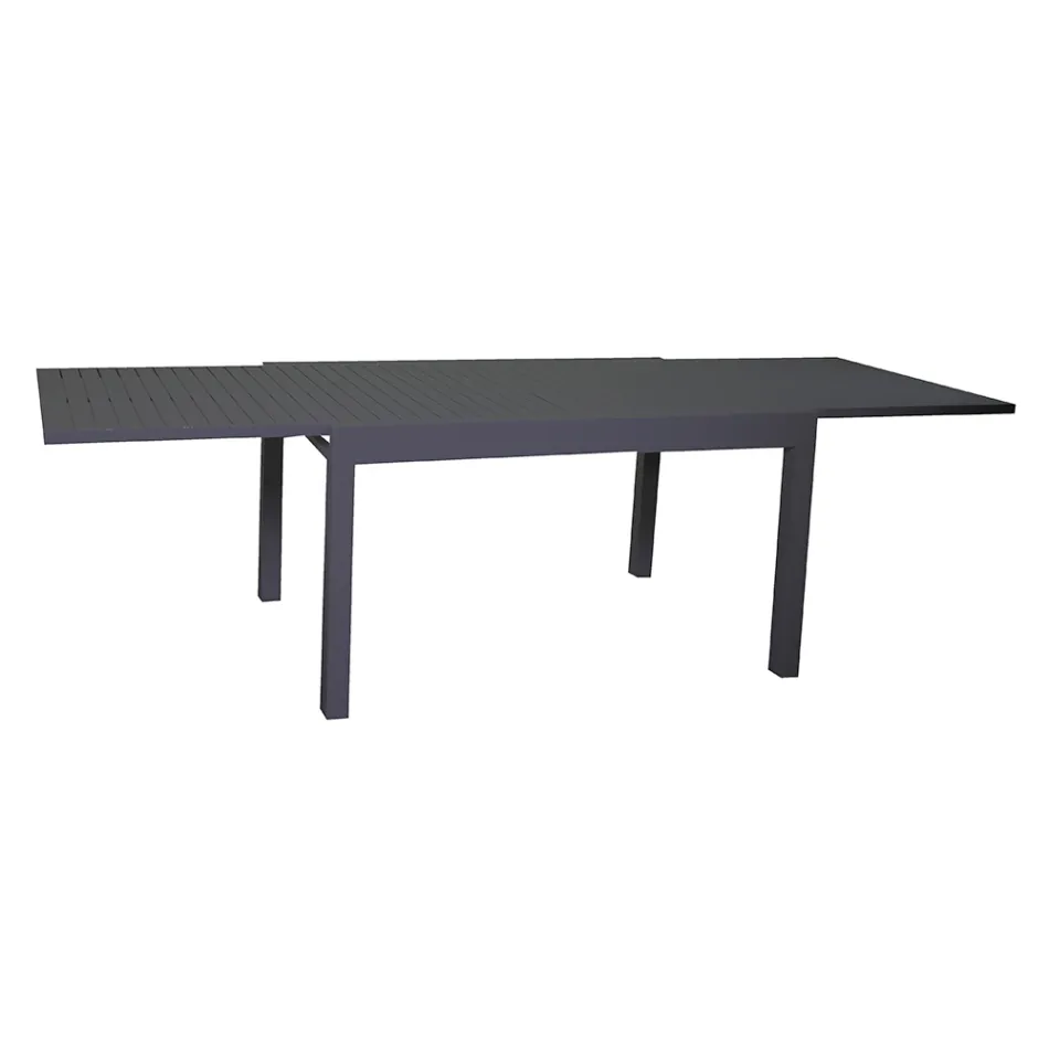 Extendable Table 270 cm Outdoor with Aluminum Frame - Sheet Viadurini