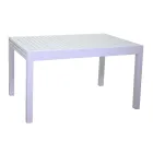 Extendable Table 270 cm Outdoor with Aluminum Frame - Sheet Viadurini
