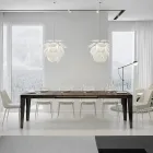 Extendable table to 284 cm in different sizes and finishes Made in Italy - Beach Viadurini