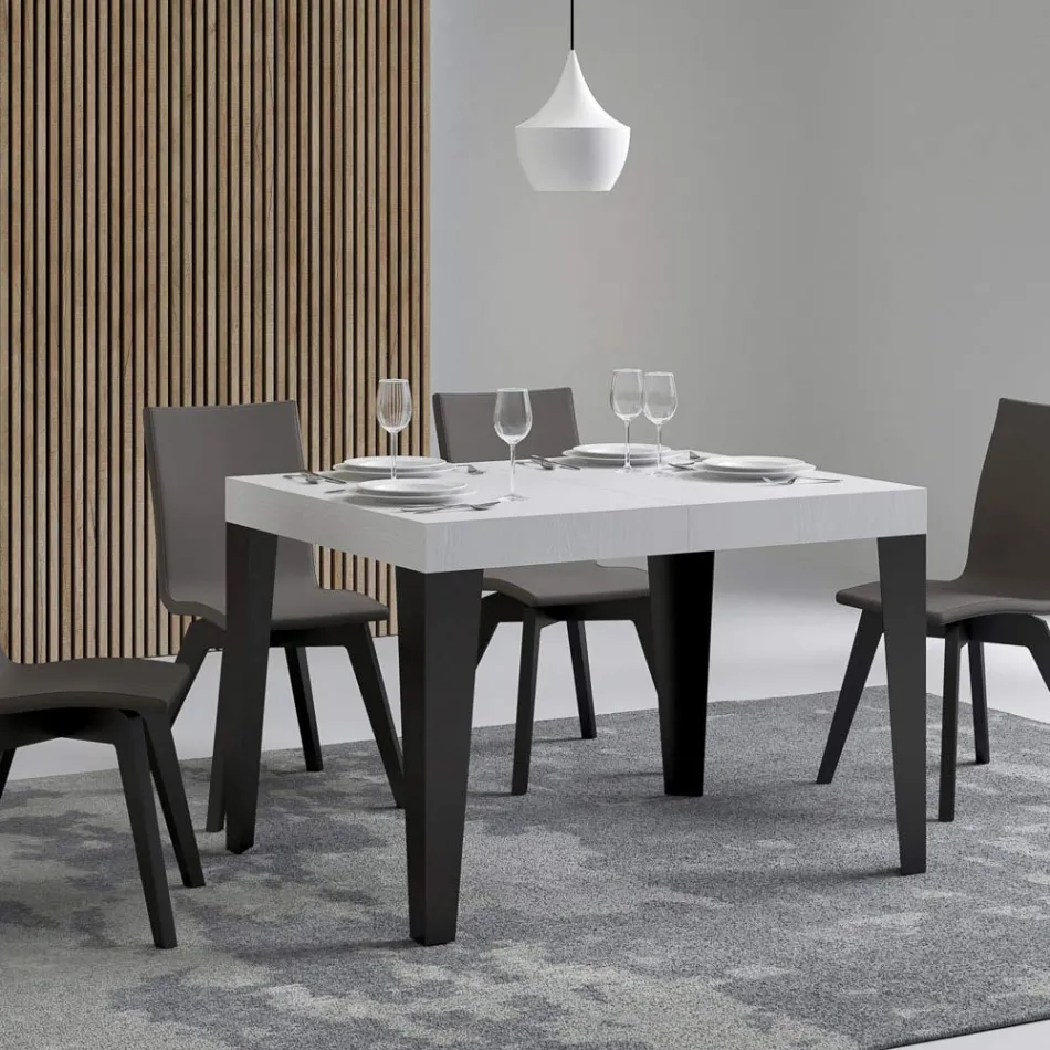 Extendable table to 284 cm in different sizes and finishes Made in Italy - Beach Viadurini