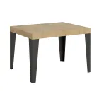 Extendable table to 284 cm in different sizes and finishes Made in Italy - Beach Viadurini