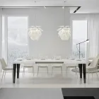 Extendable table to 284 cm in different sizes and finishes Made in Italy - Beach Viadurini