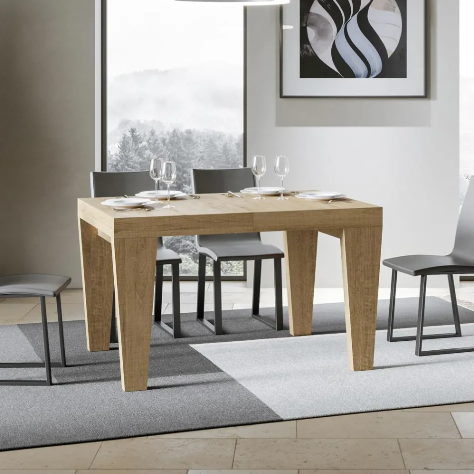 Extendable table to 440 cm Available in different finishes - Mountain Viadurini