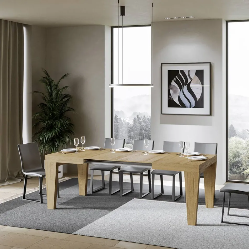 Extendable table to 440 cm Available in different finishes - Mountain Viadurini