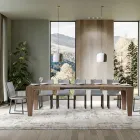 Extendable table to 440 cm Available in different finishes - Mountain Viadurini