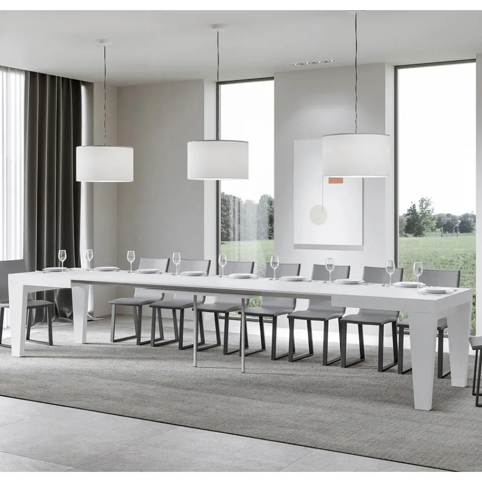 Extendable table to 440 cm Available in different finishes - Mountain Viadurini