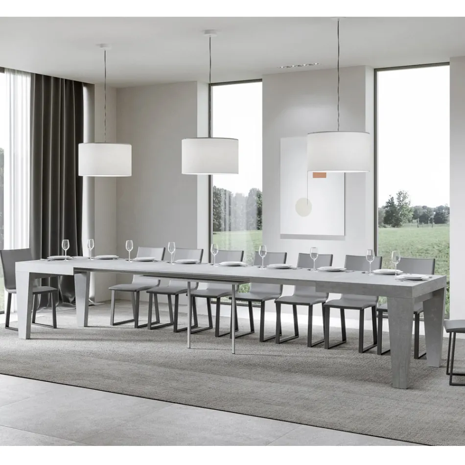 Extendable table to 440 cm Available in different finishes - Mountain Viadurini