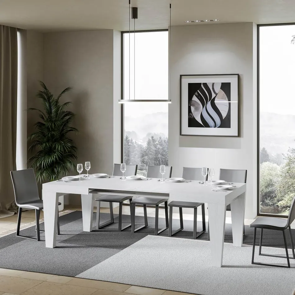 Extendable table to 440 cm Available in different finishes - Mountain Viadurini