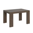 Extendable Table to 440 cm in Made in Italy Wooden Microparticles - Tree Viadurini