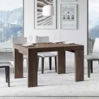 Extendable Table to 440 cm in Made in Italy Wooden Microparticles - Tree Viadurini