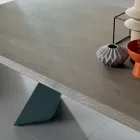 Extendable Table with Side Extension in Veneered Wood - Aperol Viadurini