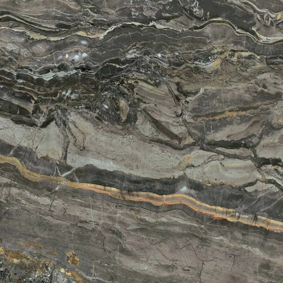 Extendable Table with Base and Top in Different Finishes Made in Italy - Settimmio Viadurini