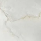 Extendable Table with Steel Base and Ceramic Top in Marble Finish - Emilia  Viadurini