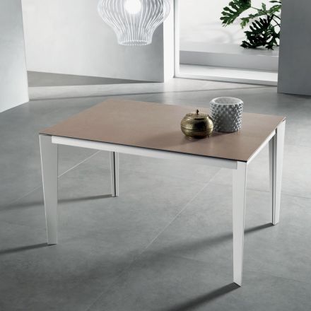 Fokos Terra Extendable Table with Glass Ceramic Top - Anise Viadurini