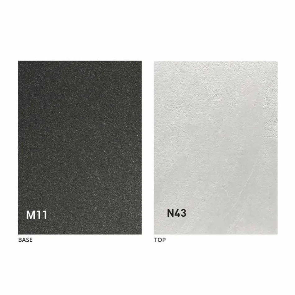 Extendable Dining Table in Wood and Metal up to 280 cm - Gallotto Viadurini