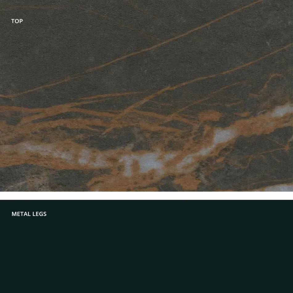 Extendable ceramic glass design table made in Italy, Dionigi Viadurini