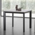 Extendable Table Up to 232 cm Square in HPL Made in Italy - Filiberto
