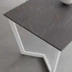 Extendable Table Up to 238 cm in Metal and Hpl Made in Italy - Pablito Viadurini