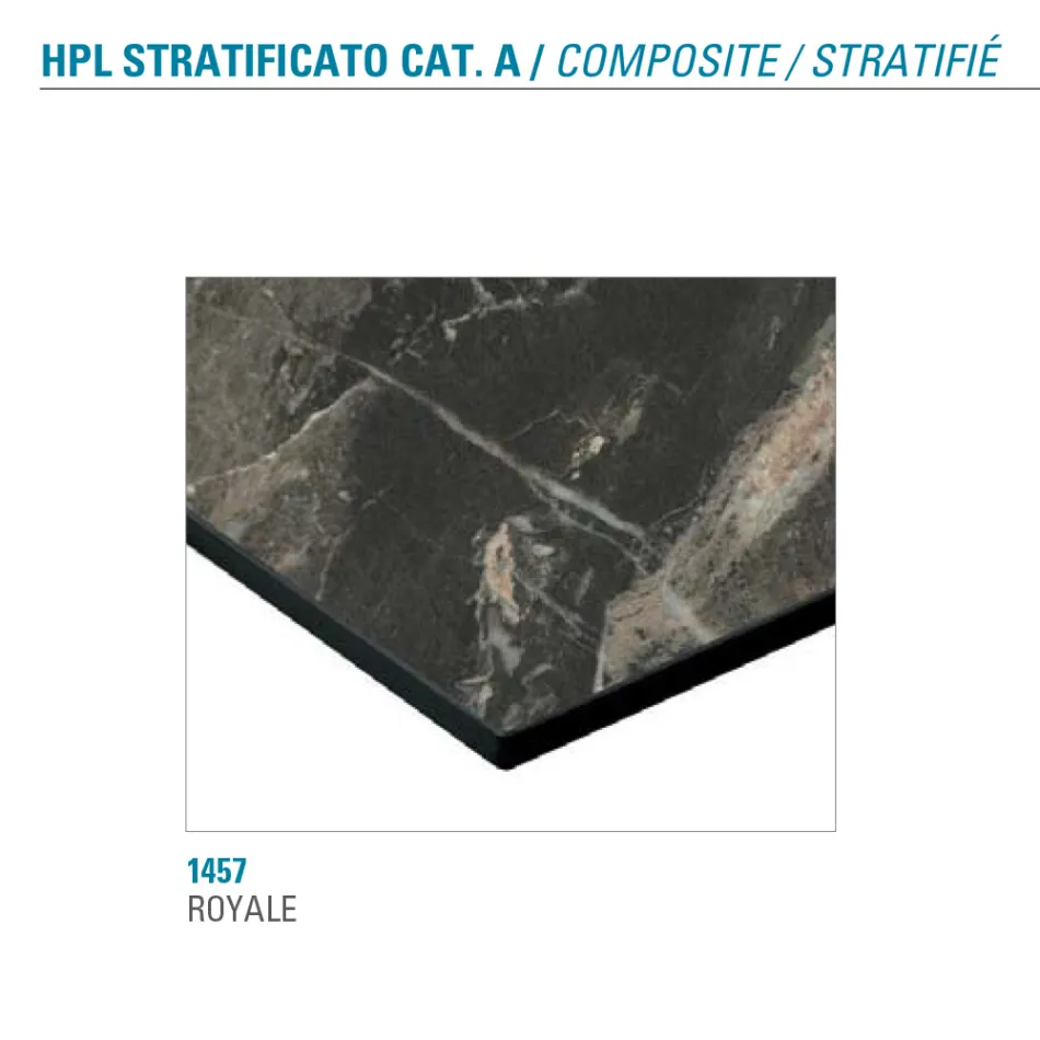 Extendable Table Up to 300 cm Metal Base Made in Italy - Bastiano Viadurini