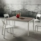 Extendable table up to 240 cm with HPL top Made in Italy - Fantastic Viadurini