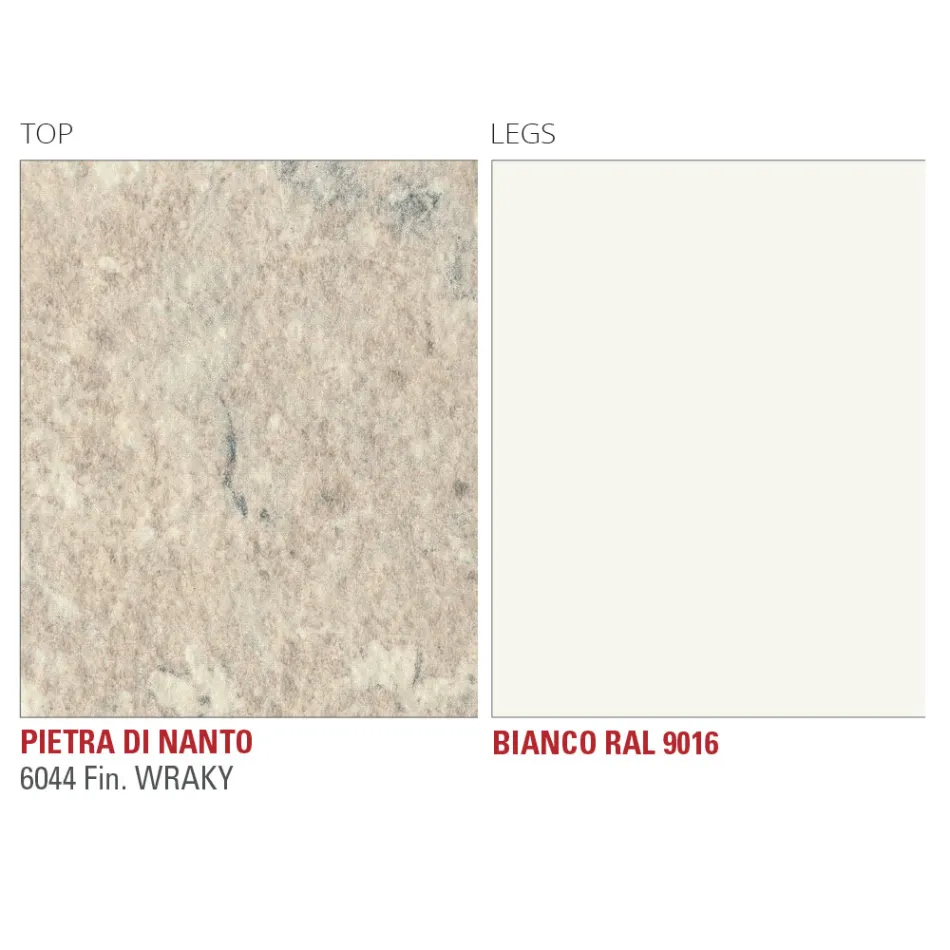 Extendable table up to 240 cm with HPL top Made in Italy - Fantastic Viadurini