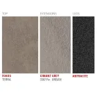 Extendable table up to 240 cm with Laminam top Made in Italy - Maltese Viadurini