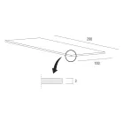 Extendable Table Up to 280 cm in Fenix Made in Italy, Precious - Aresto Viadurini