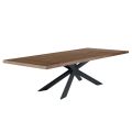 Extendable Table Up to 300 cm with Veneered Top Made in Italy - Grotta