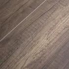 Extendable Table in Melamine Wood and Anthracite Iron Undertop - Sassone Viadurini