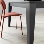 Extendable Table in Melamine of Different Finishes Made in Italy - Lily Viadurini