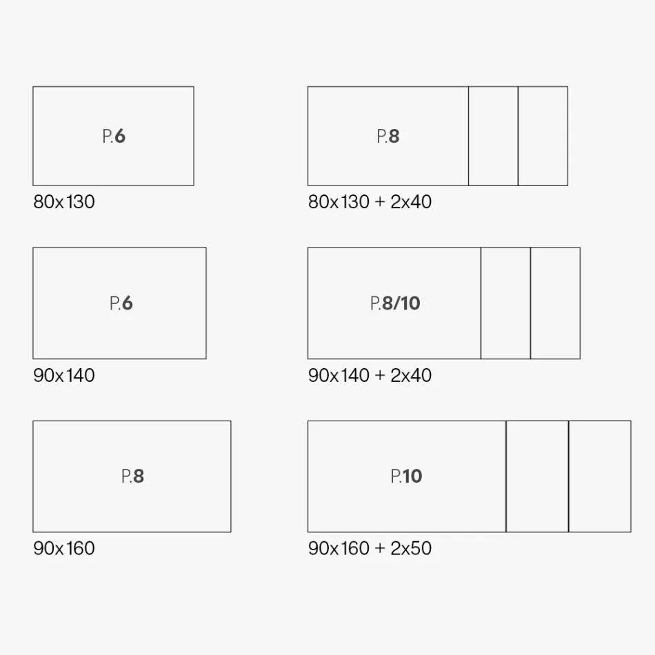 Extendable table in glass ceramic and metal base in different finishes - Ariel Viadurini