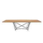 Modern Extendable 14-Seater Table with Laminate Top Made in Italy - Ezzellino Viadurini