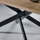 Modern Extendable Table in Oak Wood Made in Italy - Oncino Viadurini