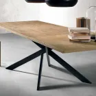 Modern Extendable Table in Oak Wood Made in Italy - Oncino Viadurini