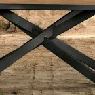 Modern Extendable Table in Oak Wood Made in Italy - Oncino Viadurini