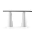 Outdoor High Table with Rectangular Top in Hpl Made in Italy - Forlina