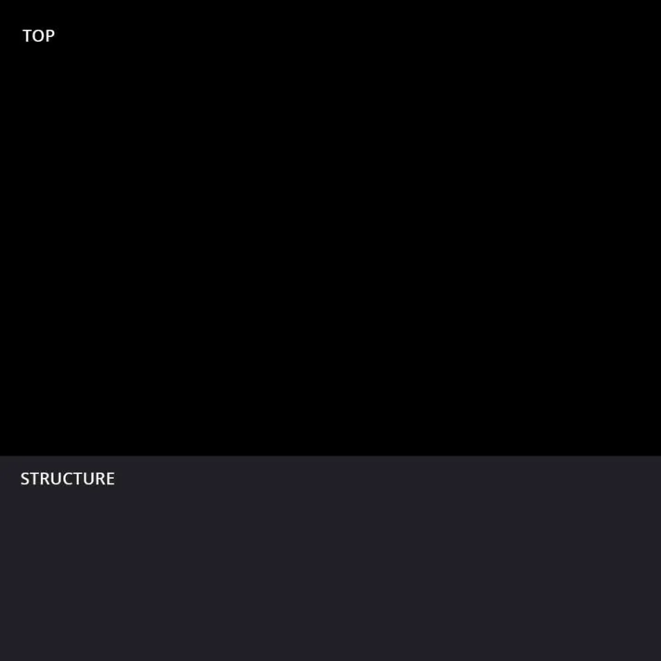 High Polyethylene Table with Round Hpl Top Made in Italy - Tinuccia Viadurini