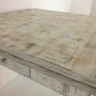 Extendable Artisan Table Up to 170 cm in Wood Made in Italy - Marseille Viadurini