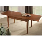 Classic Extendable Table in Artisan Wood Veneer - Karim Viadurini