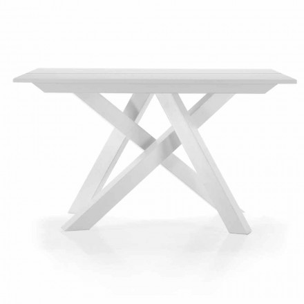 Extendable Console Table up to 325 cm in Melamine Made in Italy - Settimmio Viadurini