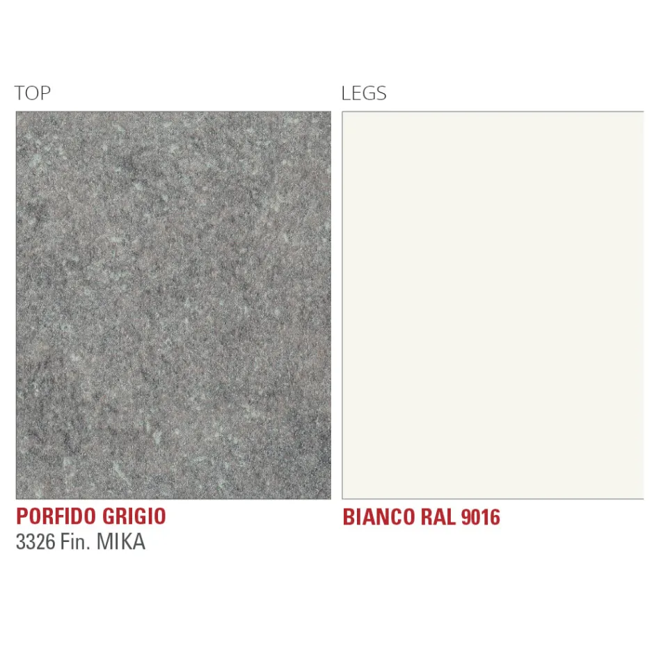 Extendable Kitchen Table up to 240 cm in fine HPL Made in Italy - Jupiter Viadurini