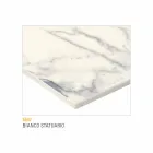 Extendable Kitchen Table Up to 280 cm Marble Effect Made in Italy - Pinocchio Viadurini