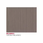 Kitchen Table with Melamine Top and Metal Base Made in Italy - Spilla Viadurini