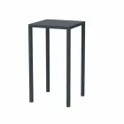 Square Bar Table in Painted Metal Made in Italy - Cuba Viadurini