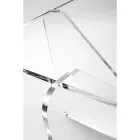Design Coffee Table in Transparent or Smoked Plexiglass - Draco Viadurini