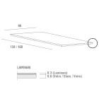 Extendable Kitchen Table in Fine Laminam Ceramic Made in Italy - Efisto Viadurini