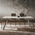 High Quality Kitchen Table with Made in Italy Laminam Top - Lingotto