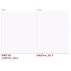 Kitchen Table in Fenix and White Metal of Quality Made in Italy - Carlino Viadurini