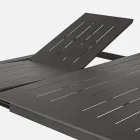 Extendable Outdoor Table up to 160 cm in Aluminium, Homemotion - Andries Viadurini