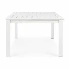 Extendable Outdoor Table Up to 160 cm in Aluminum Homemotion - Andries Viadurini